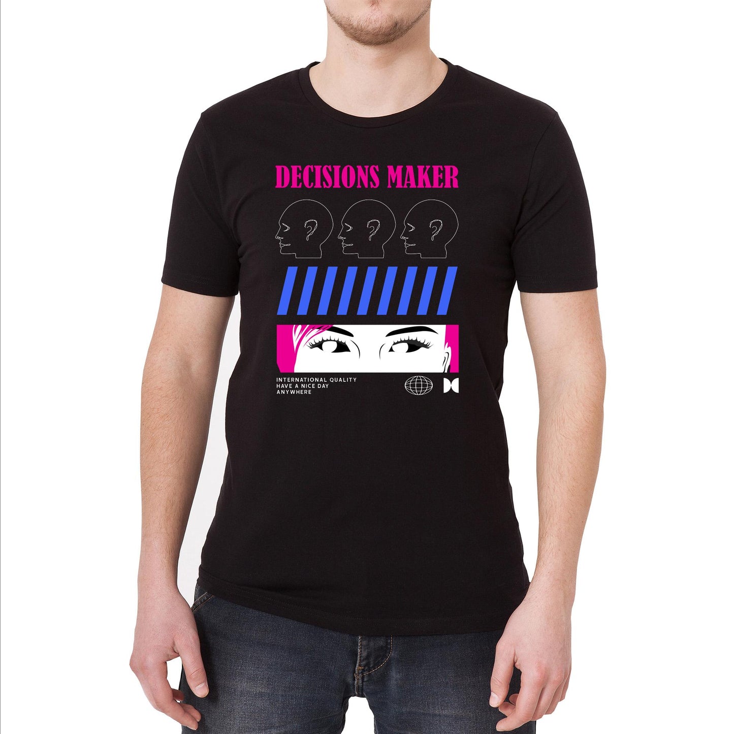Decisions Maker Vintage Graphic T-Shirt