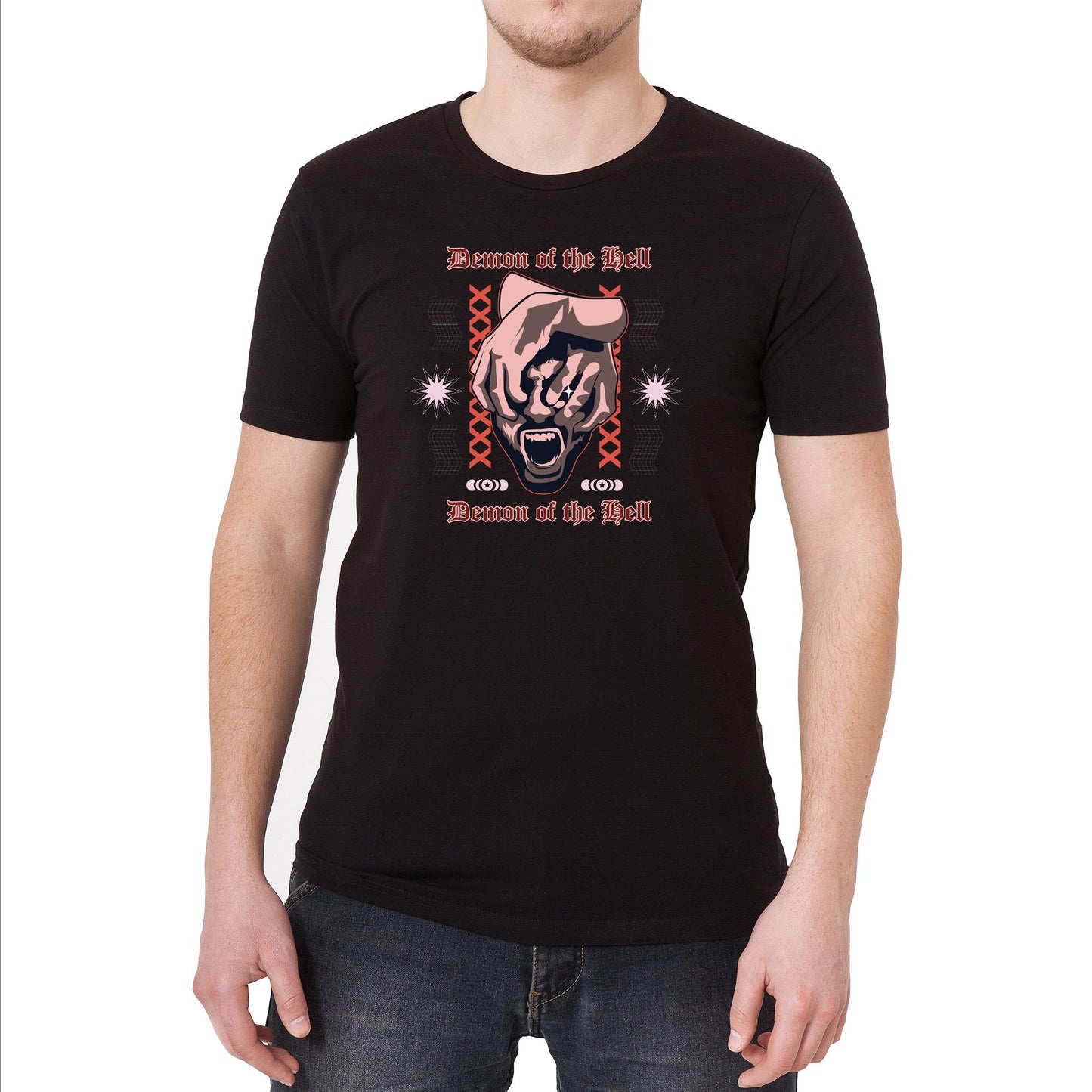 Demon of the Hell Vintage Graphic T-Shirt