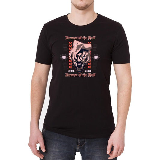 Demon of the Hell Vintage Graphic T-Shirt