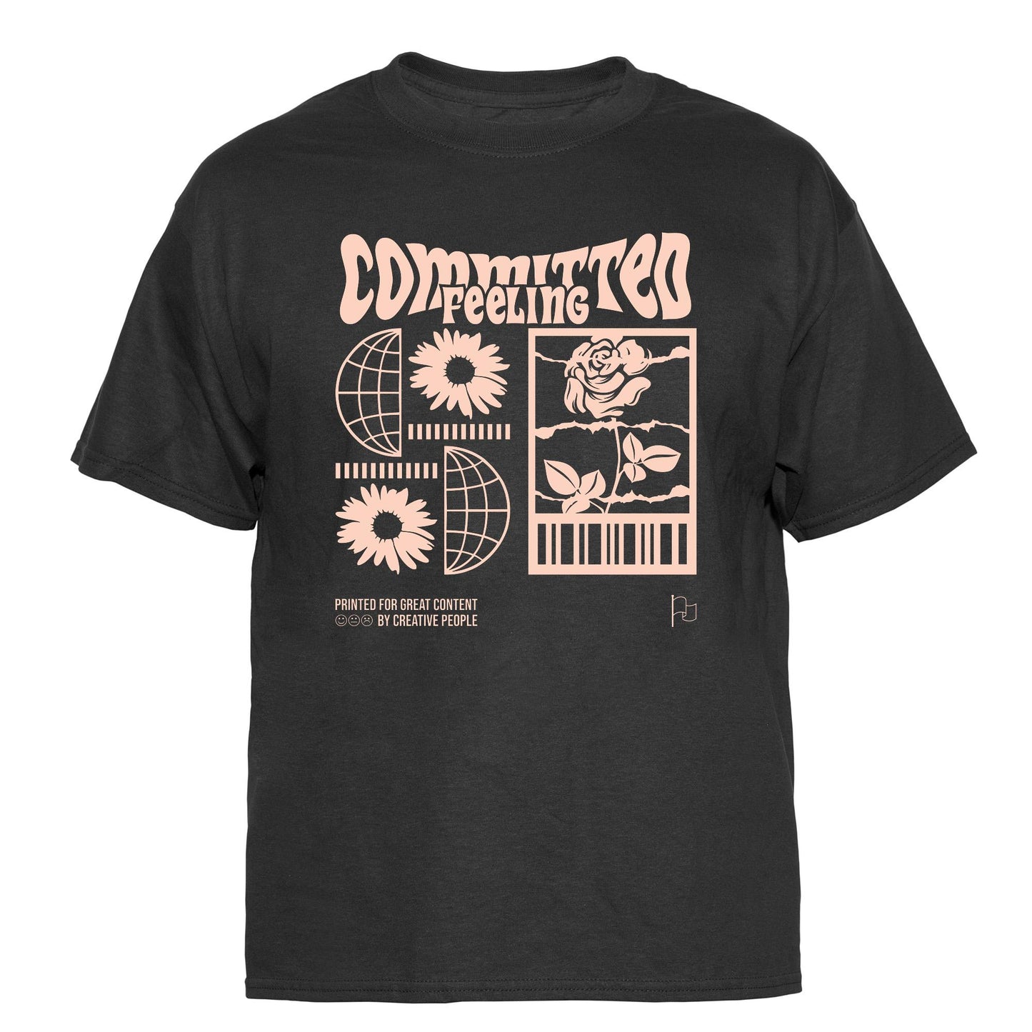 Commited Feeling Vintage Graphic T-Shirt