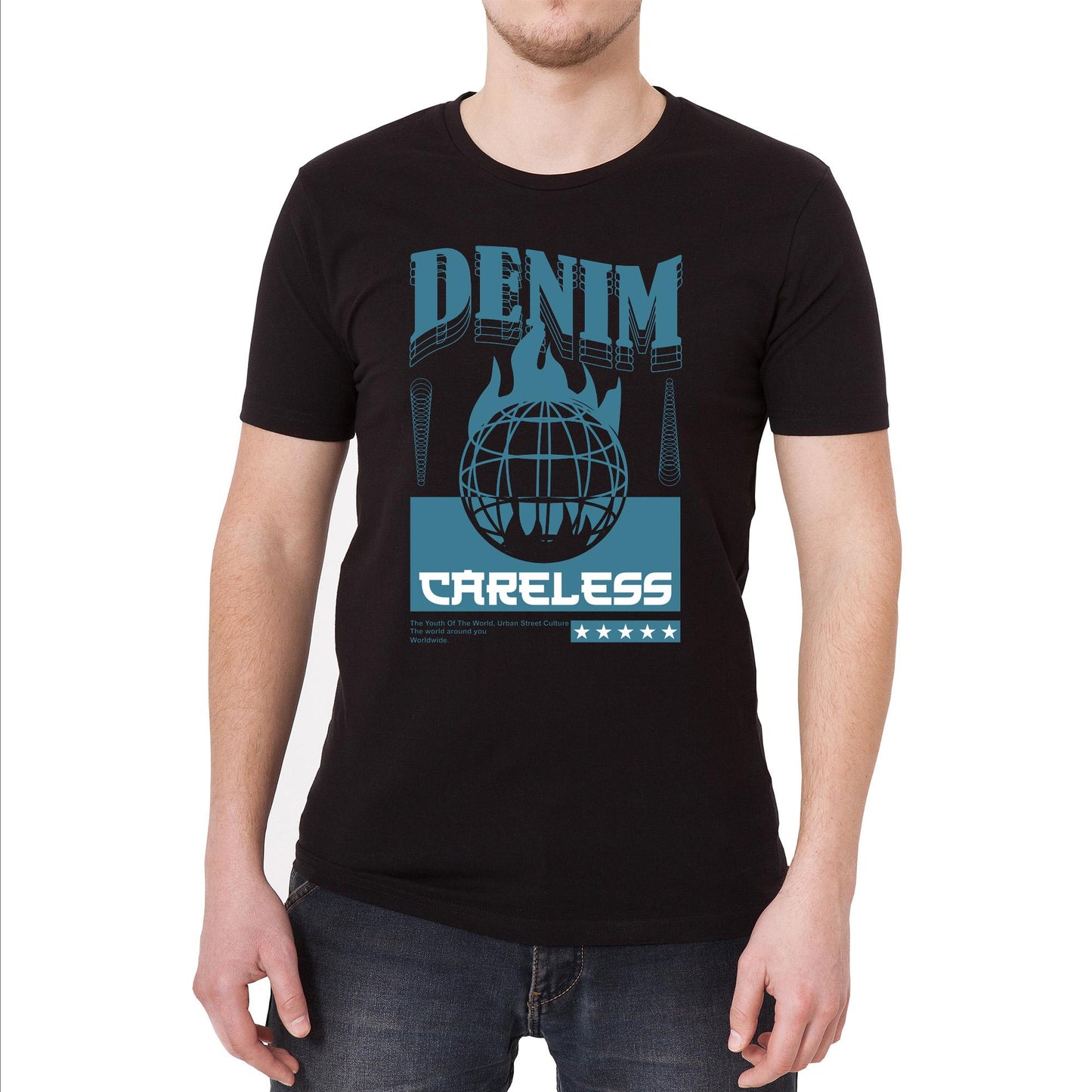 Careless Vintage Graphic T-Shirt