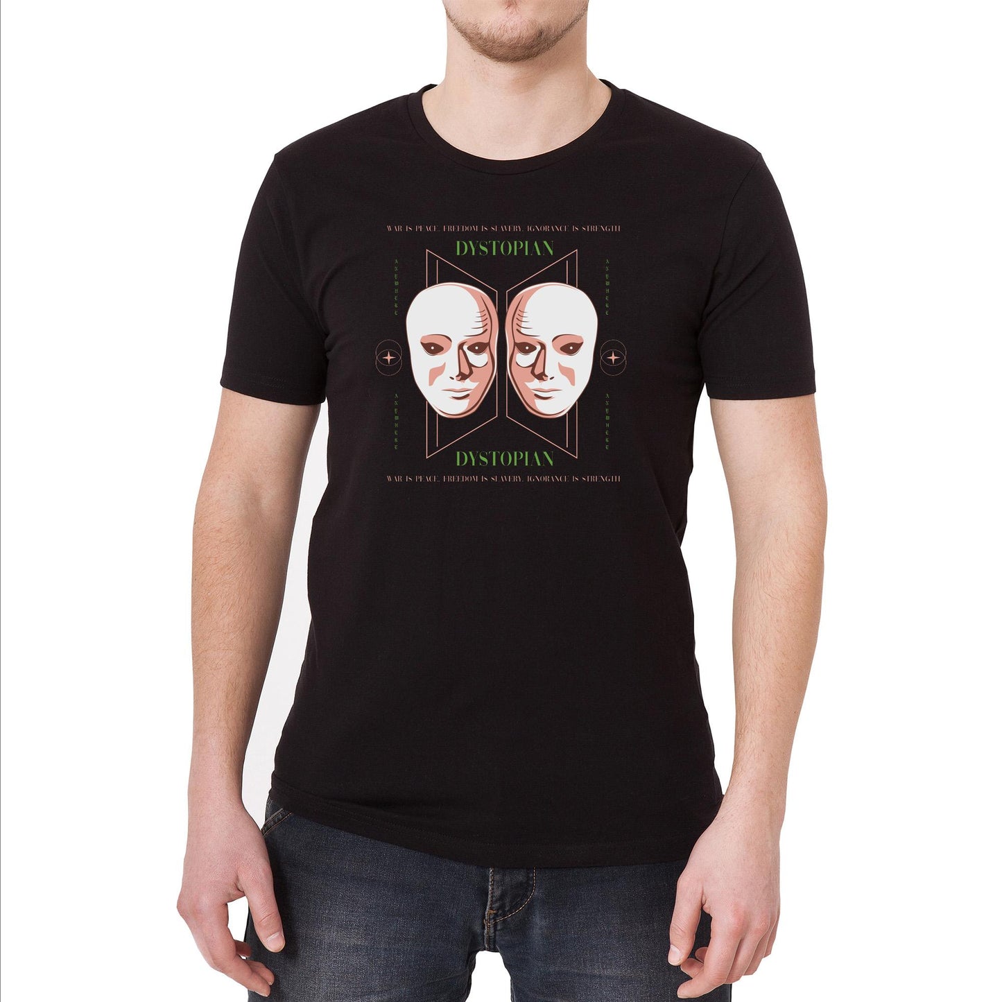 Dystopian Vintage Graphic T-Shirt