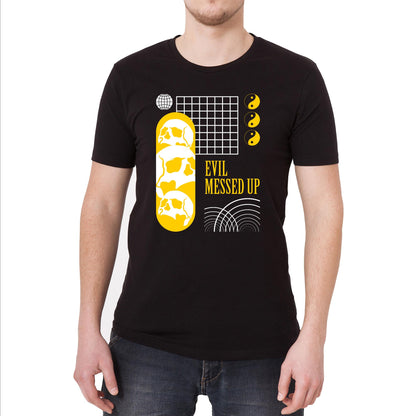 Evil Messed Up Vintage Graphic T-Shirt