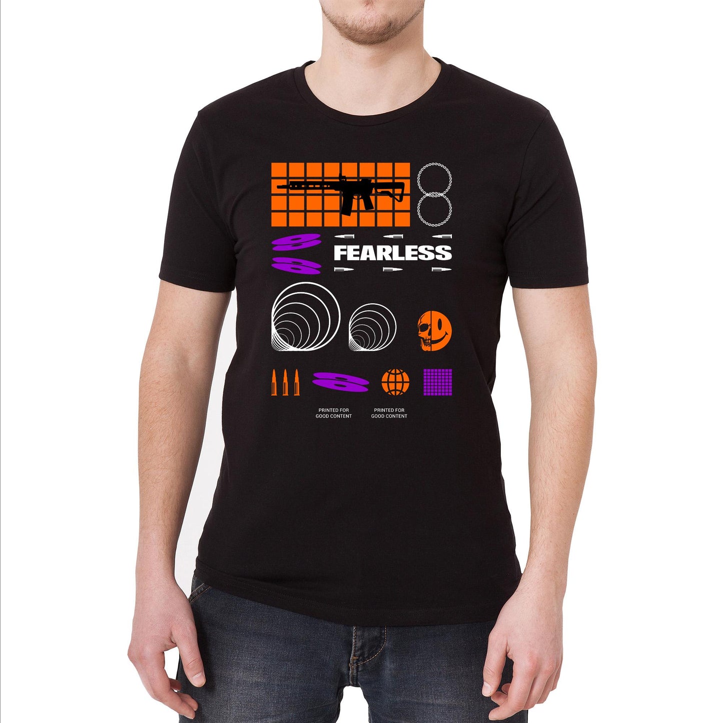 Fearless Vintage Graphic T-Shirt