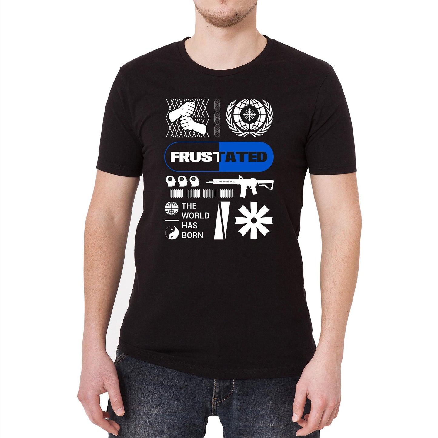Frustated Vintage Graphic T-Shirt