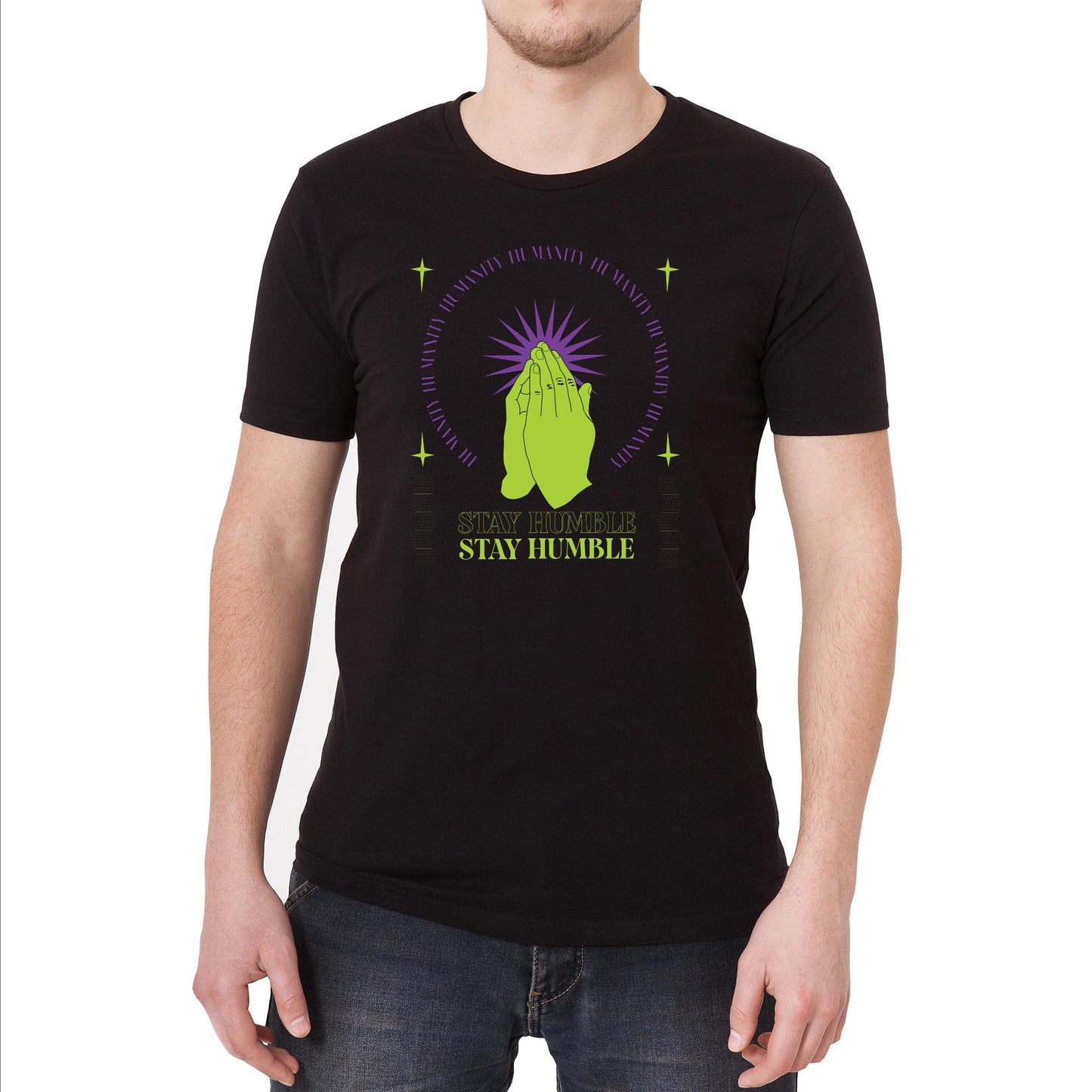 Stay Humble Vintage Graphic T-Shirt