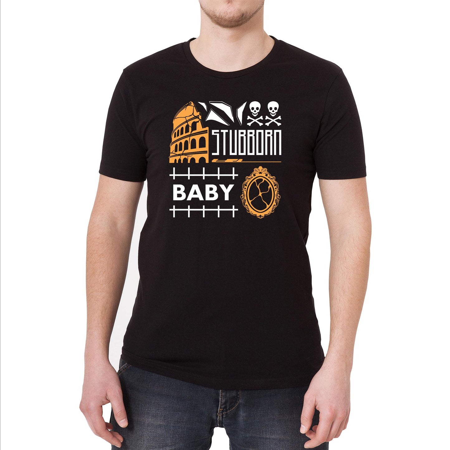 Stubborn Baby Vintage Graphic T-Shirt