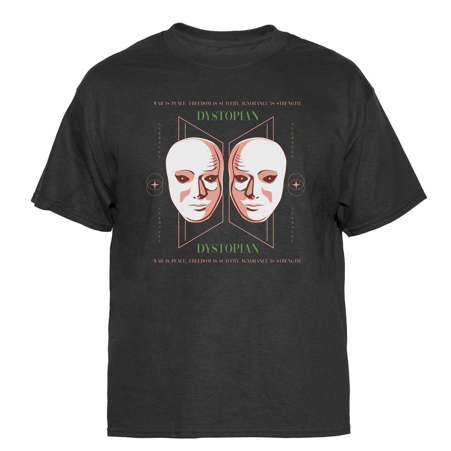 Dystopian Vintage Graphic T-Shirt