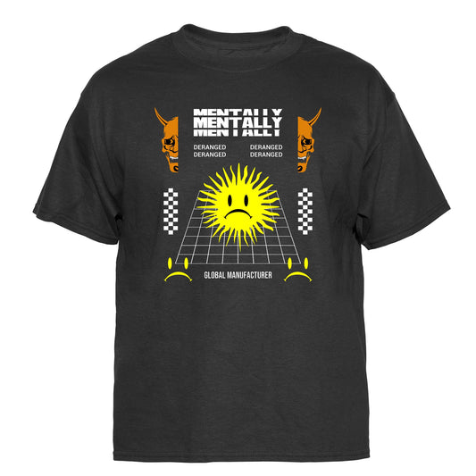 Mentally Deranged Vintage Graphic T-Shirt