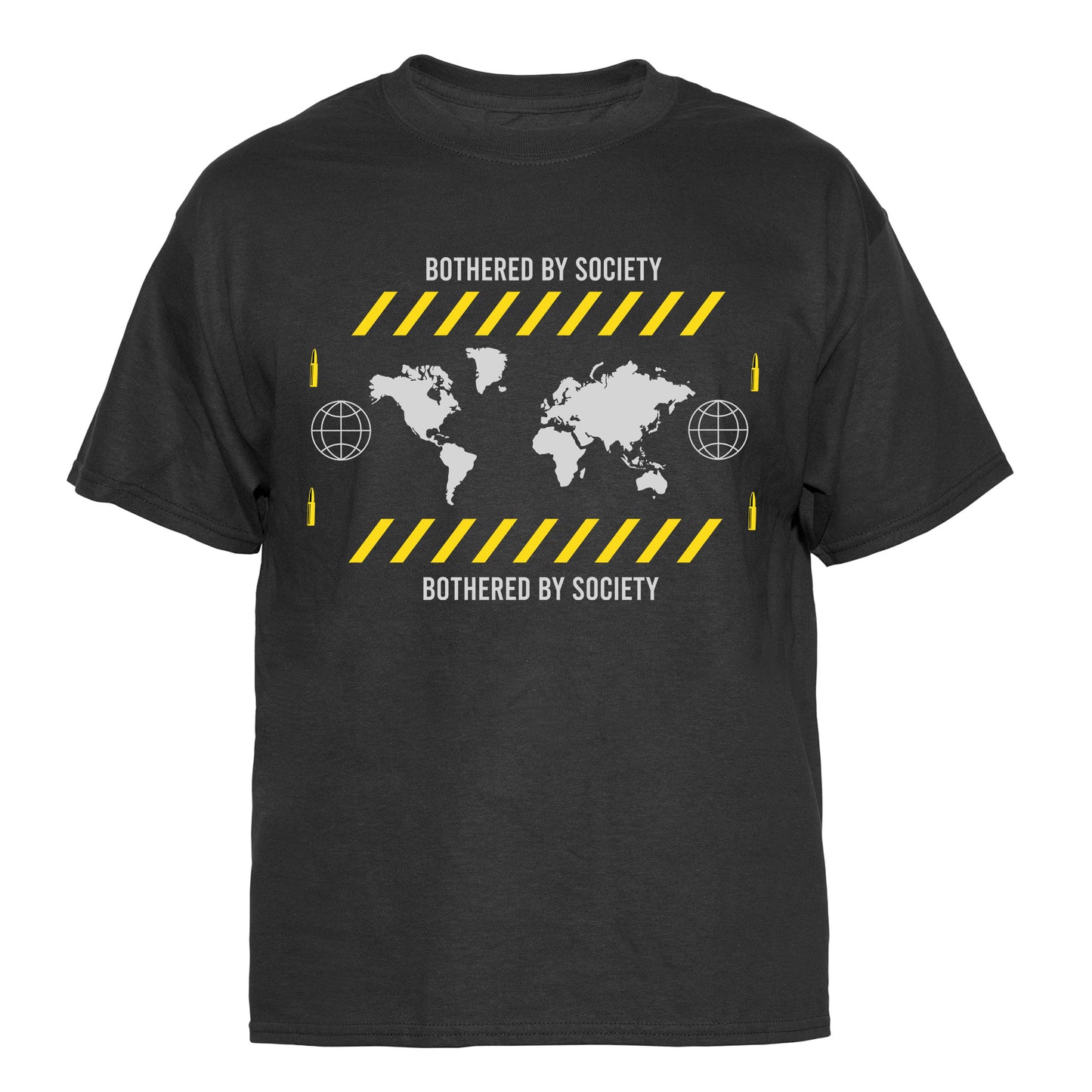 Bothered by Society Vintage Graphic T-Shirt