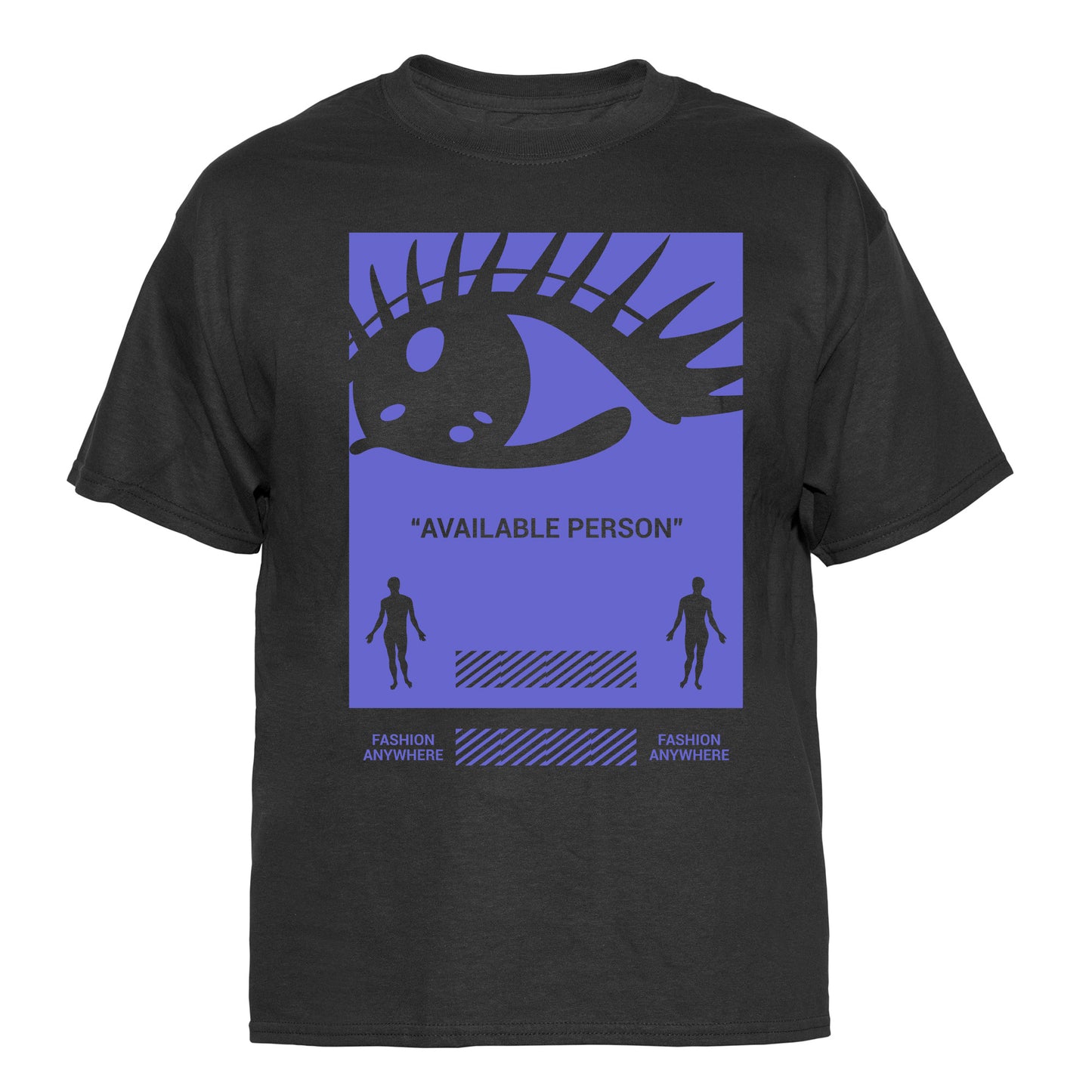 Available Person Graphic Tee Vintage Graphic T-Shirt